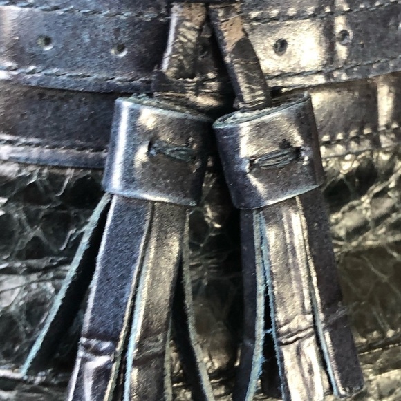 Stacy Adams snake skin loafers women’s size 7.5 - Picture 6 of 10